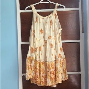 Patterned boho dress